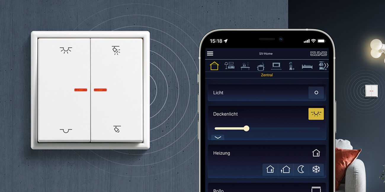 KNX RF Taster bei Wumar-Elektro GmbH in Griesheim